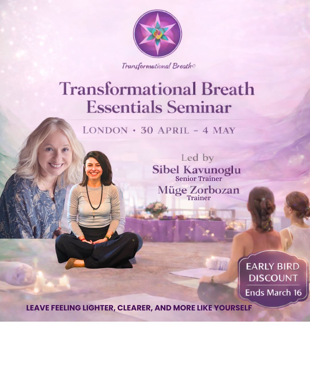 Reclaim Your Breath TM Transformational Breath Weekend retreat
